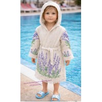 müslin çocuk bornoz 1