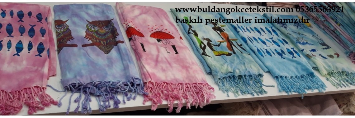  BATİKLİ BASKILI PEŞTEMAL